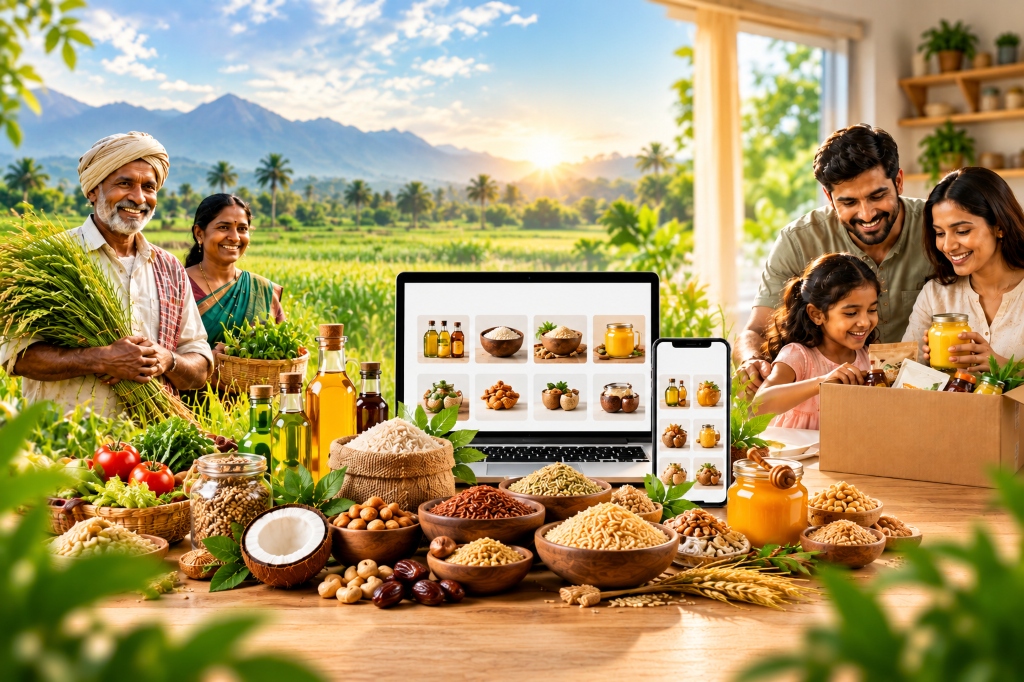 Ganic Stores - Connecting Farmers, Natural Produce, and Conscious Families